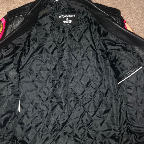 Rare Patrick Church Leather Jacket - Picture 4 of 5